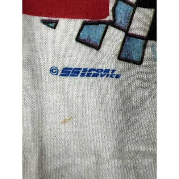 1990 NHRA Drag Racing‎ T SHIRT FRAM National w/Autos Distressed Brawny Tag Small - Picture 9 of 13